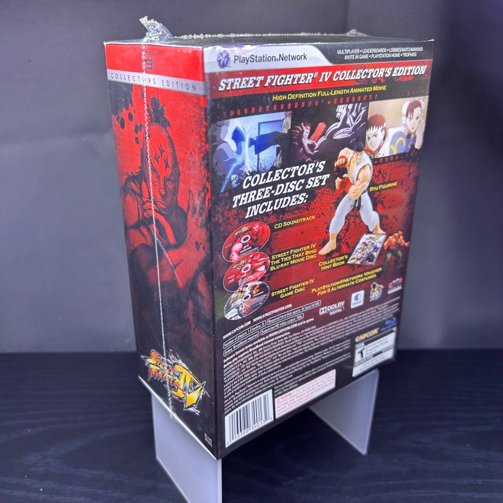 Capcom Street Fighter IV Collector's Edition PS3 Video Game BRAND NEW SEALED - Picture 9 of 12